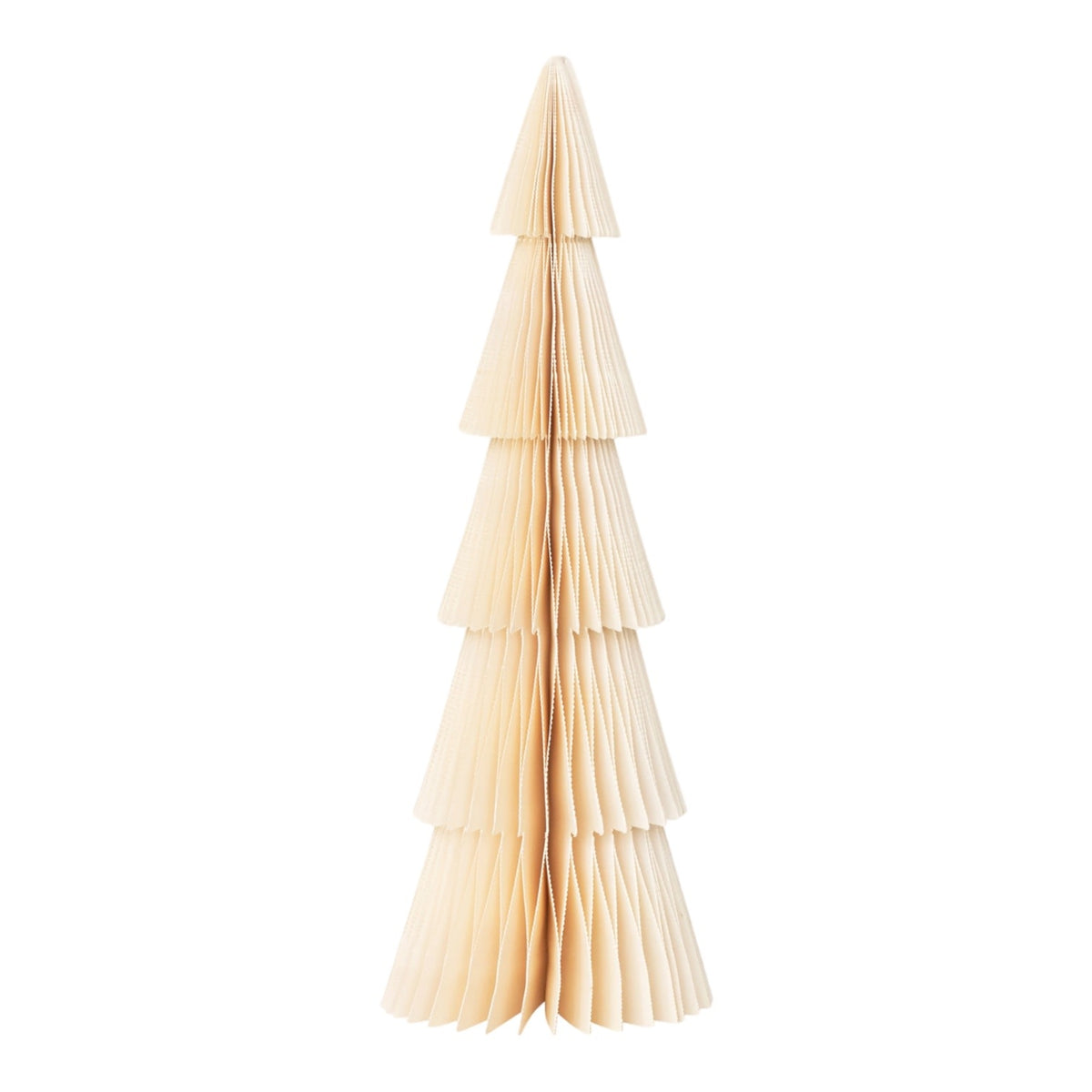 tree - magnetic folding paper honeycomb - 4" x 12" by creative co-op
