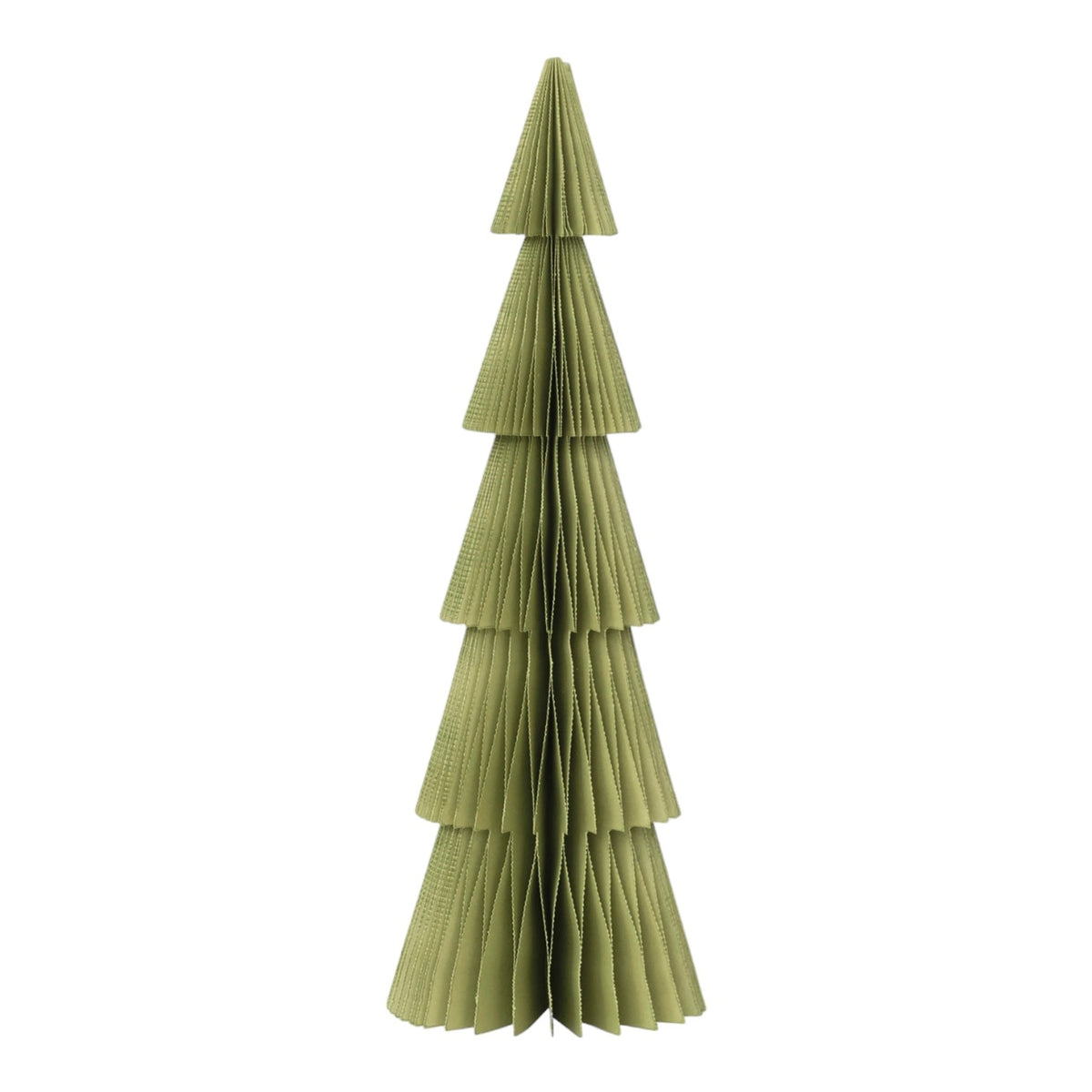 tree - magnetic folding paper honeycomb - 4" x 12" by creative co-op