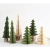 tree - magnetic folding paper honeycomb - 4" x 12" by creative co-op