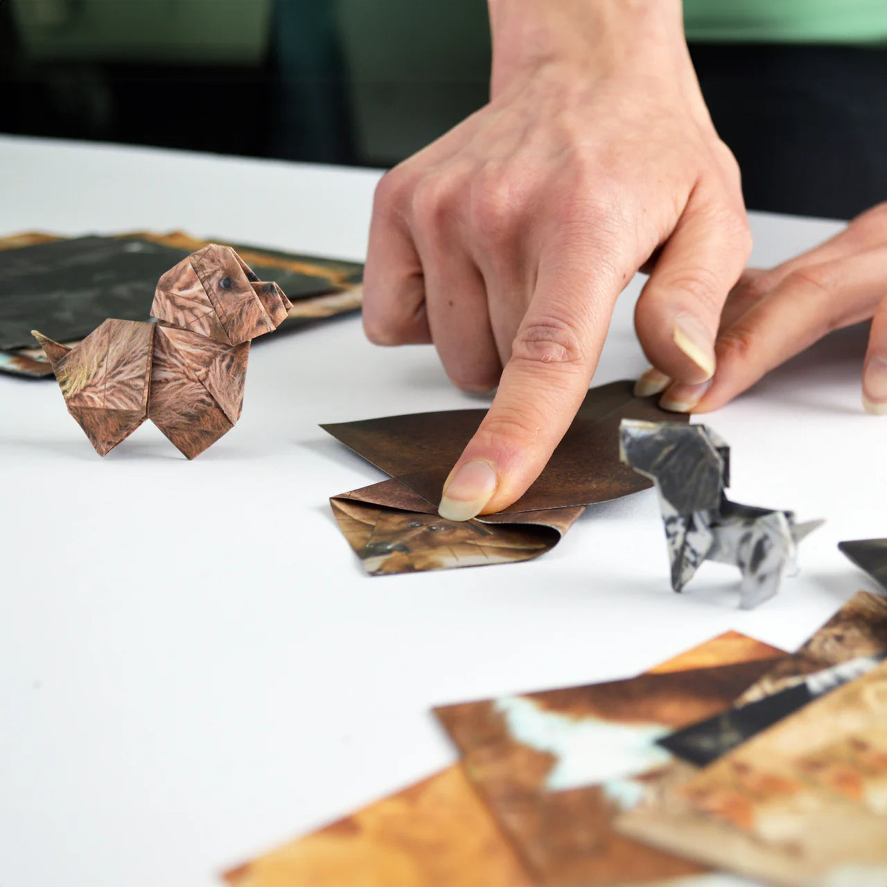 origami kit - paper pets by pikkii usa