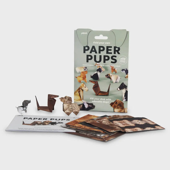 origami kit - paper pets by pikkii usa