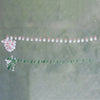 garland - paper bunting - santa by creative co-op