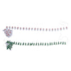 garland - paper bunting - santa by creative co-op