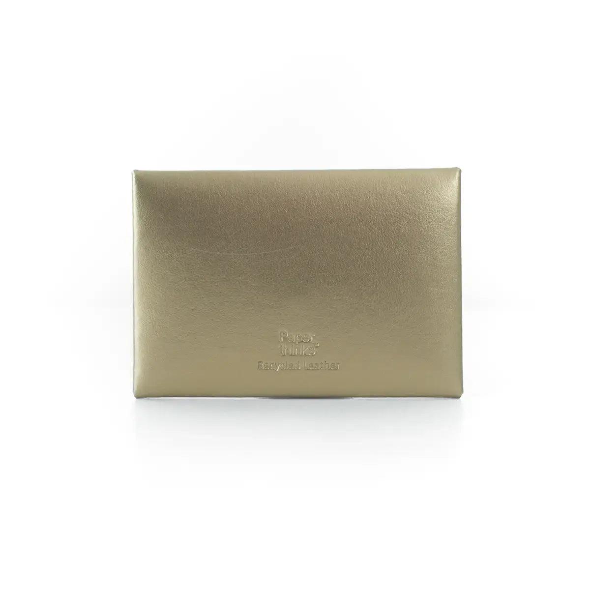 card case - mini folder - eco-friendly recycled leather by paperthinks
