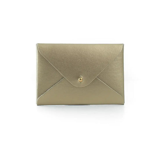 card case - mini folder - eco-friendly recycled leather by paperthinks