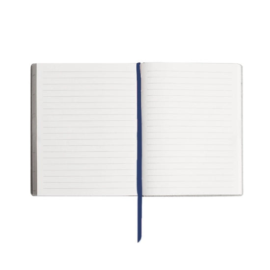 notebook - recycled leather - xl ruled by paperthinks