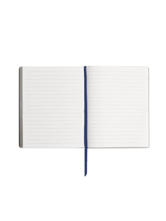 notebook - recycled leather - xl ruled by paperthinks