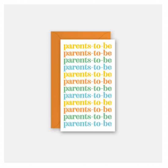enclosure card - parents-to-be by rock scissor paper