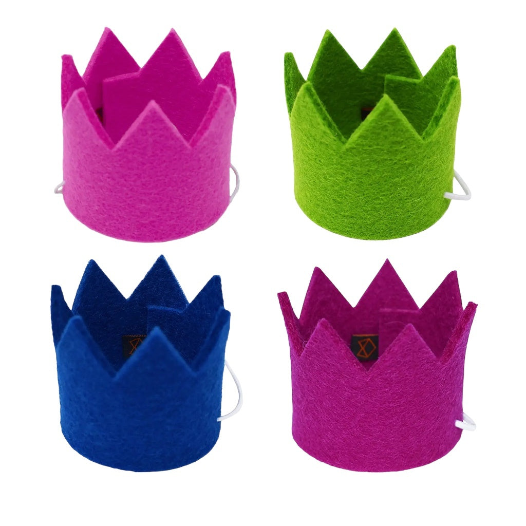 pet crown - wool felt by modernbeast