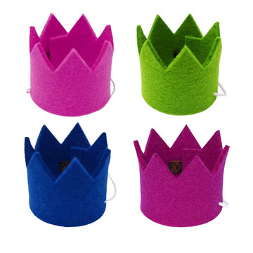 pet crown - wool felt by modernbeast