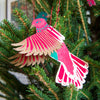 ornaments - recycled cotton paper - party birds by east end press