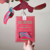 ornaments - recycled cotton paper - party birds by east end press