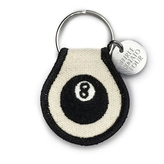 keychain - patch - 8 ball by three potato four