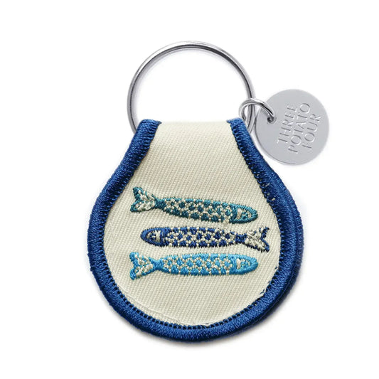 keychain - patch - tinned fish by three potato four