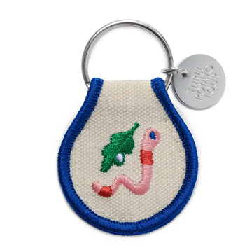 keychain - patch - worm by three potato four