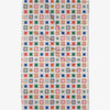 tea towel - microfiber - patchwork picnic (stars) by geometry house