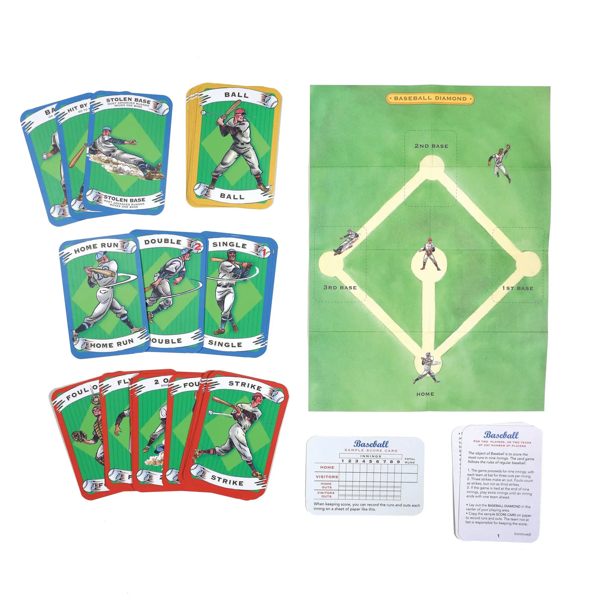 game - playing cards - baseball traci by eeboo