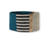 stretch bracelet - striped color block by ink + alloy