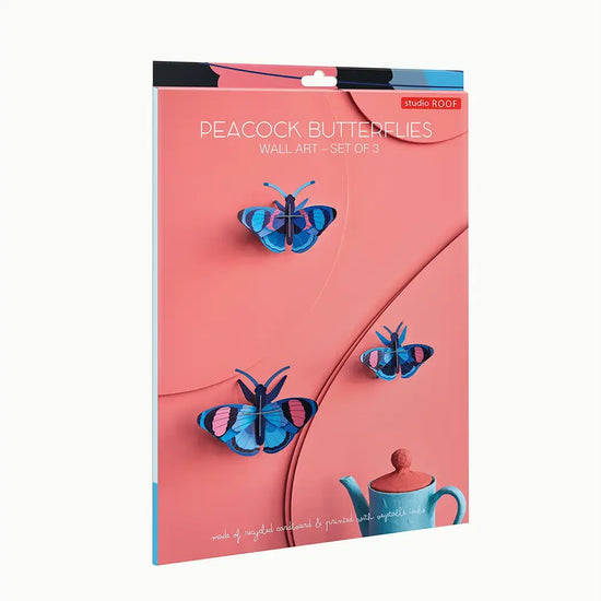 3d butterfly puzzle - set of 3 by studio roof