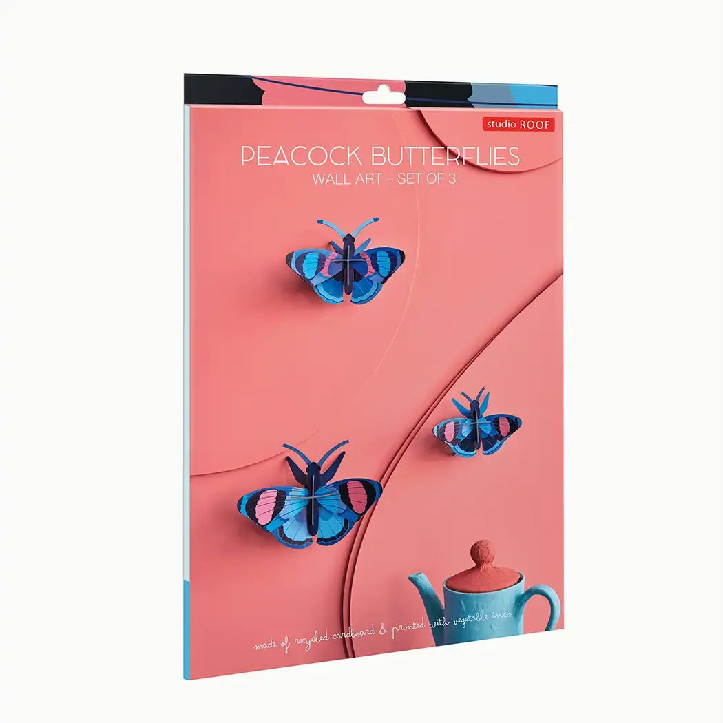 3d butterfly puzzle - set of 3 by studio roof