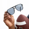 sunglasses - pedro - onyx / smoke polarized by blue planet eyewear