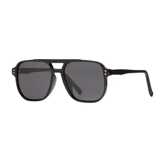 sunglasses - pedro - onyx / smoke polarized by blue planet eyewear