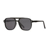 sunglasses - pedro - onyx / smoke polarized by blue planet eyewear