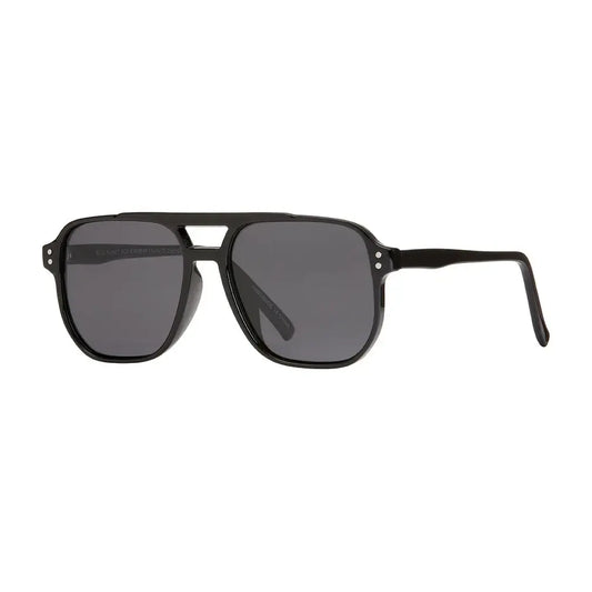 sunglasses - pedro - onyx / smoke polarized by blue planet eyewear