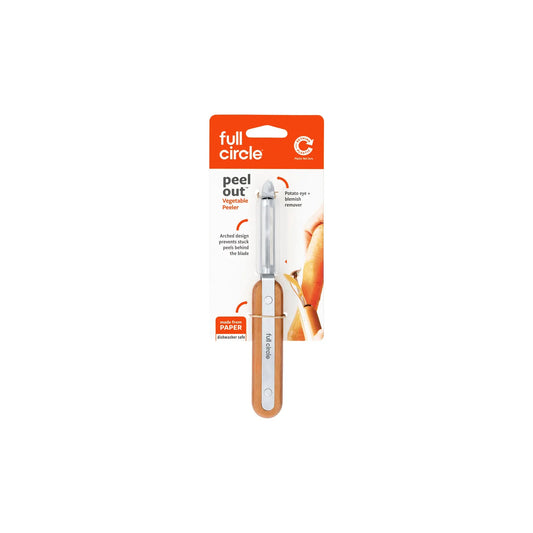tool - vegetable peeler - "peel out" by full circle home