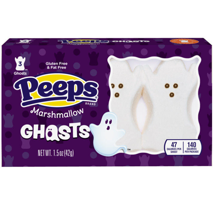 candy - peeps ghosts - 3-piece by redstone foods inc