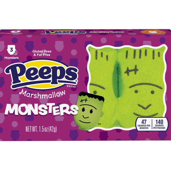 candy - peeps monsters - 3-piece by redstone foods inc