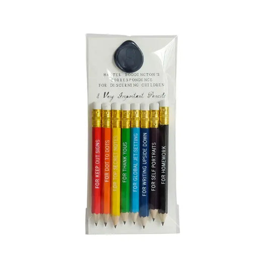 pencil set - "very important" by mr. boddington's studio