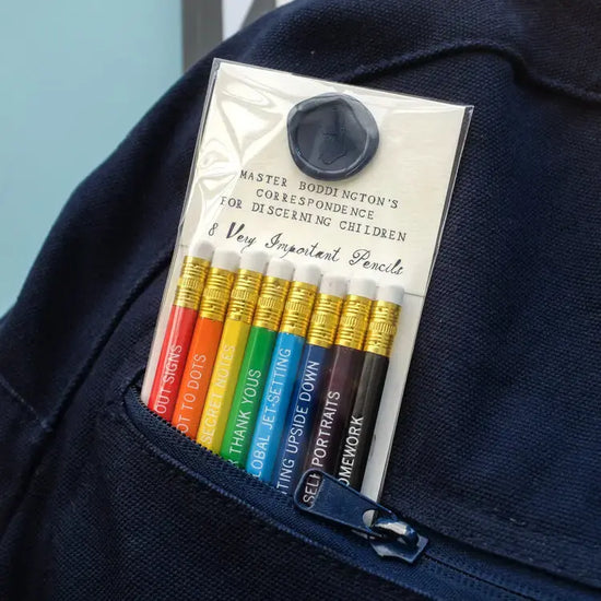 pencil set - "very important" by mr. boddington's studio