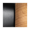 salt & pepper mill - small - two-tone rubberwood - ball top by creative co-op