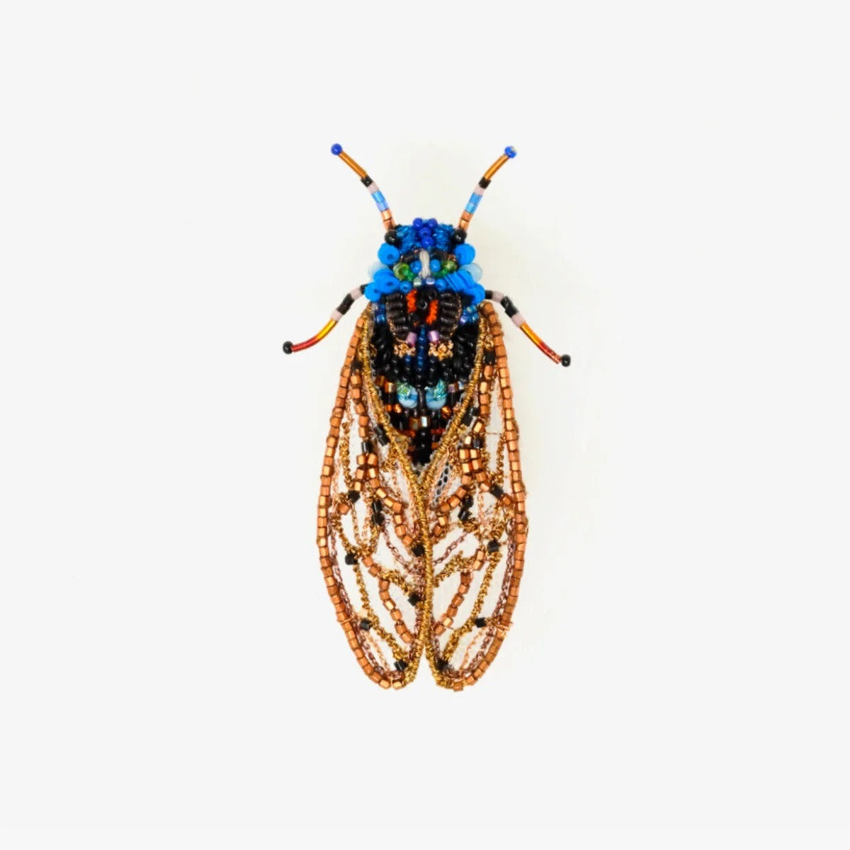 brooch pin - periodical cicada by trovelore
