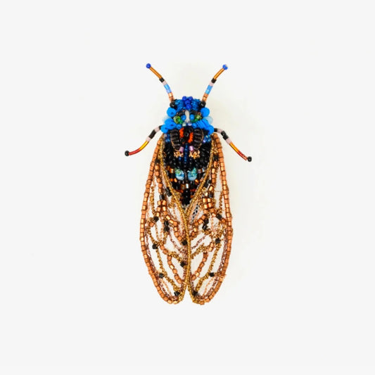 brooch pin - periodical cicada by trovelore
