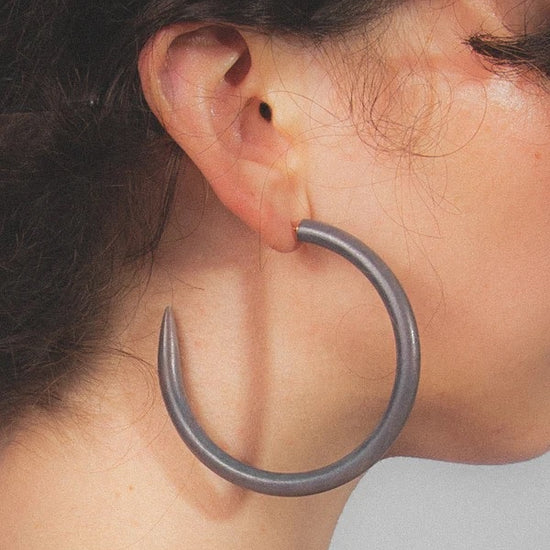 earrings - large hoop by binky and lulu