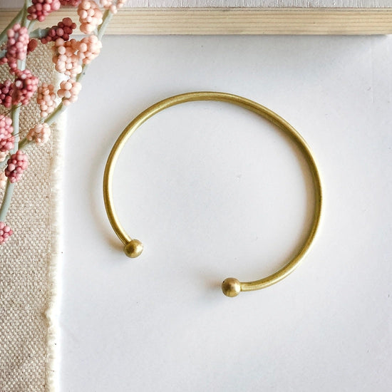 bracelet - persephone cuff - gold by worldfinds