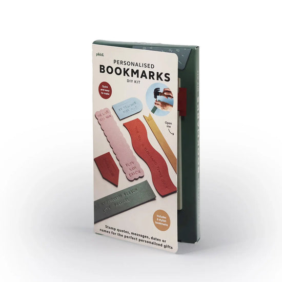 kit - bookmarks - personalized diy by pikkii usa