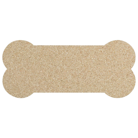 petmat - rubber skinny bone - natural by speckle & spot by oré originals
