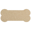 petmat - rubber skinny bone - natural by speckle & spot by oré originals