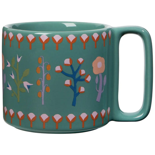 mug - midi studio - stoneware - petal power by now designs