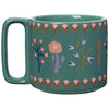 mug - midi studio - stoneware - petal power by now designs