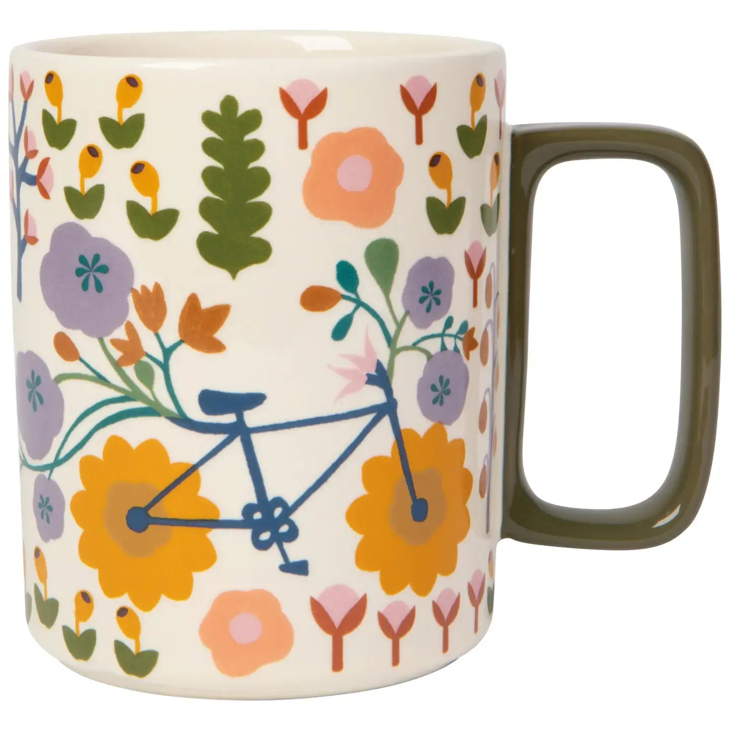 mug - studio - stoneware - petal power by now designs
