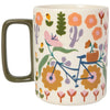 mug - studio - stoneware - petal power by now designs