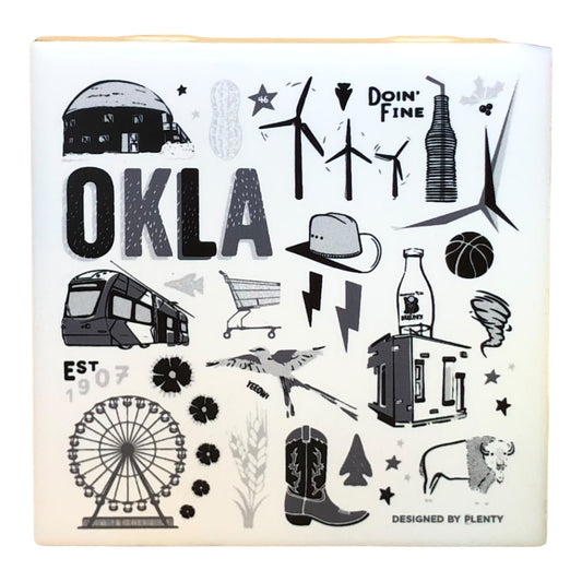 coaster - okla icons by american brand studio