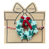 gift topper - felt wreaths (6 designs) by creative co-op