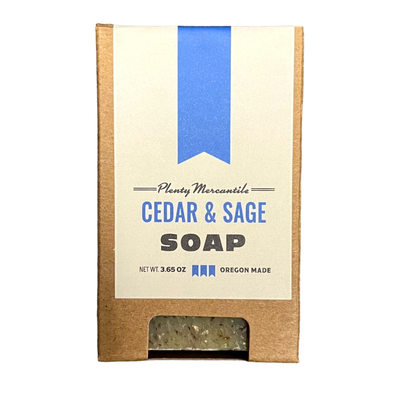 soap - plenty organic - cedar & sage by plenty