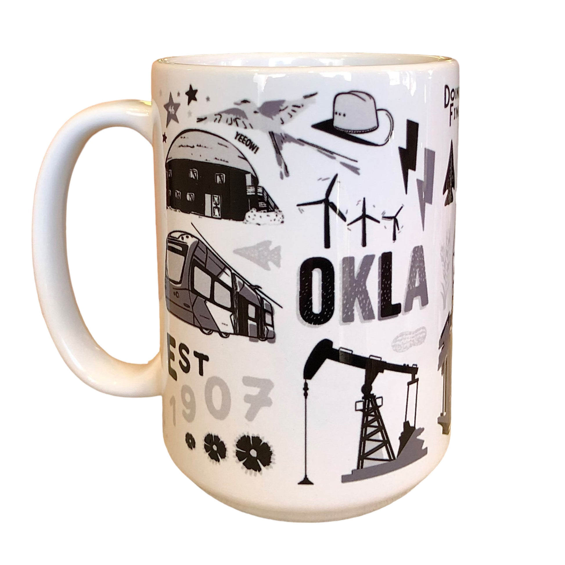 mug - okla icons by american brand studio