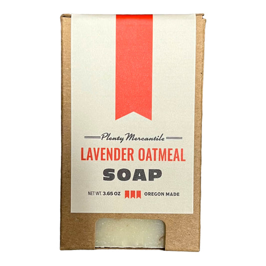 soap - plenty organic - lavender oatmeal by plenty